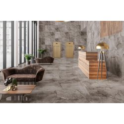 Πλακάκι Root Ash 60Χ120 Μάρμαρο Γυαλιστερό Καφέ